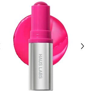 HAUS LABS Color Fuse Longwear Hydrating Glassy Lip + Cheek Blush - Glassy Pitaya